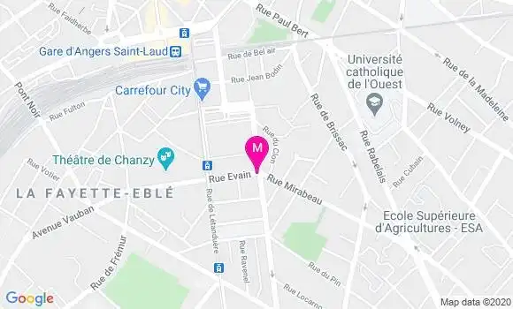 Localisation Dr Georges Olivier Naneix
