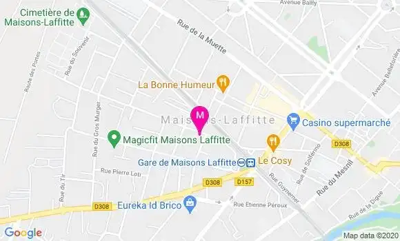 Localisation Dr Thierry Chauvel