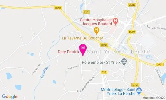 Localisation Dr Anne Delotte