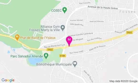 Localisation Dr Annick Paquet