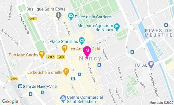 Localisation Dr Christiane Wunderlich Martin