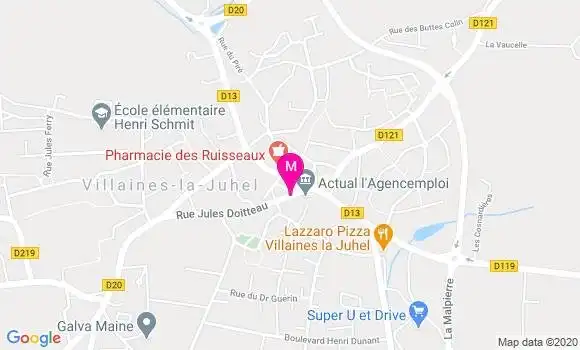Localisation Dr Philippe Angot