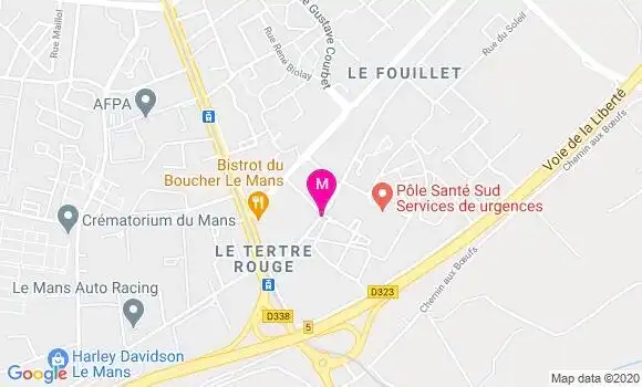Localisation Dr Hervé Groussin