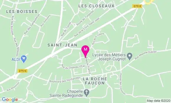 Localisation Dr Charles Decilap