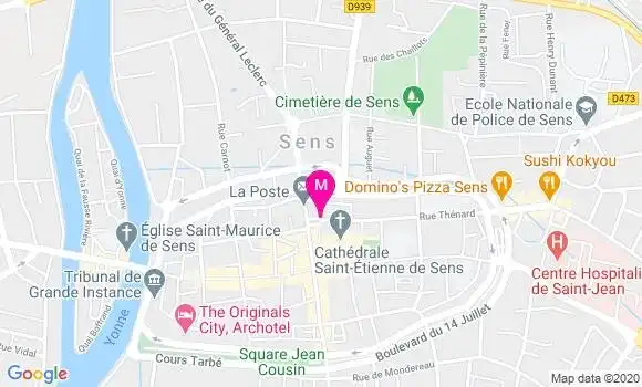Localisation Dr Pascal Melin