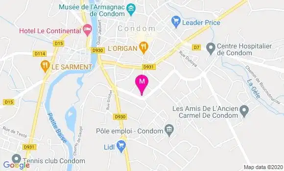 Localisation Dr Guillaume Weill