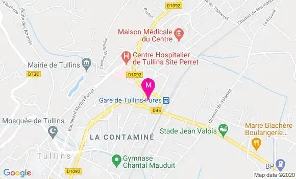 Localisation Dr Marc Biron