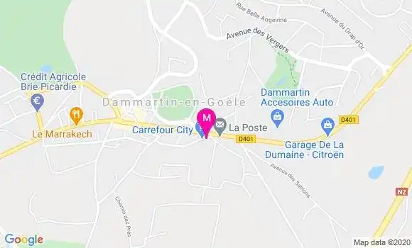 Localisation Dr Marc Mougaillard