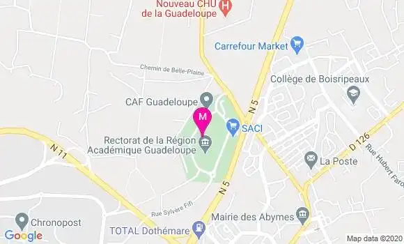 Localisation Dr Emmanuel Ninin