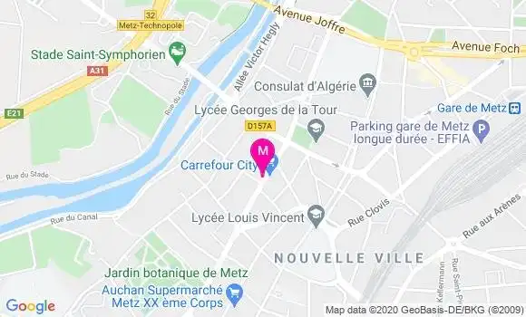 Localisation Dr Jean Louis Laurain