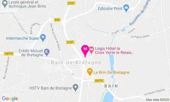 Localisation Dr Bruno Chauvel
