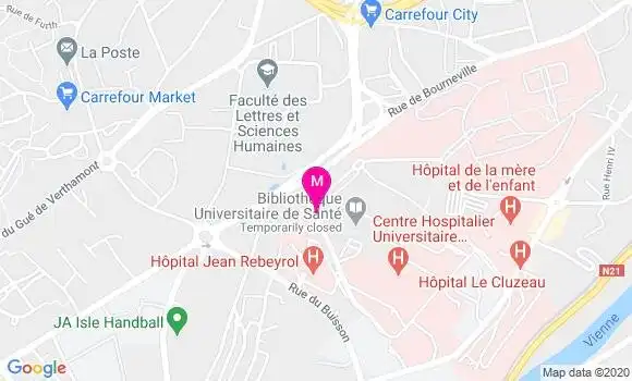 Localisation Dr Geoffrey Masson