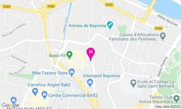Localisation Dr Marie France Roy Bornant