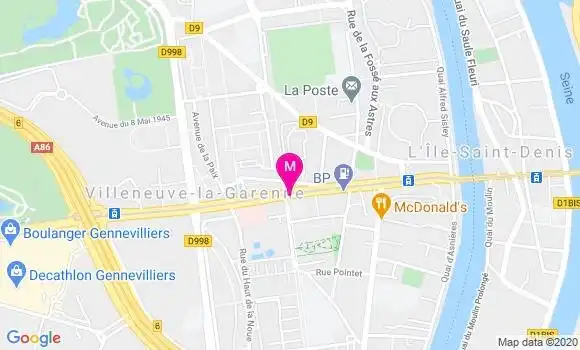 Localisation Dr Pascal Boulard
