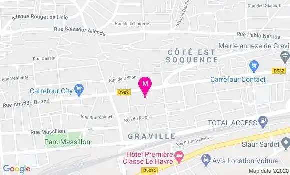 Localisation Dr Eric Meunier