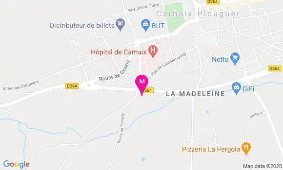 Localisation Dr Claude Corbel