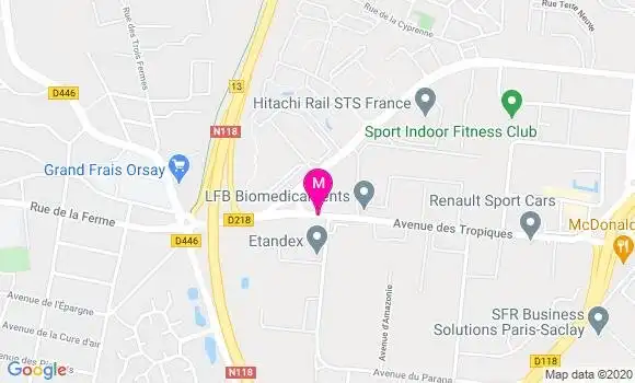 Localisation Dr Philippe Gredy