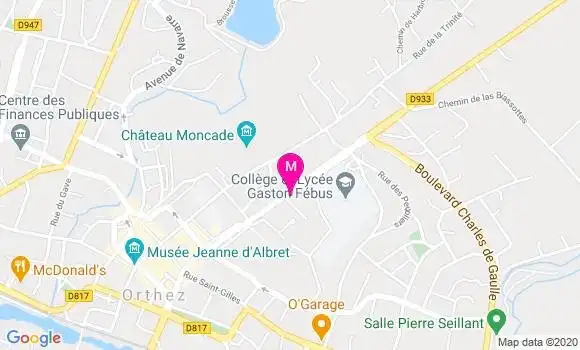 Localisation Dr Eric Bouvier