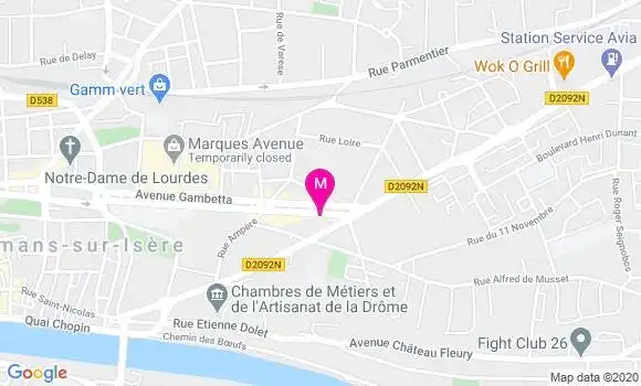 Localisation Dr Claude Tobailem