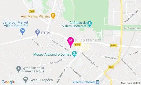 Localisation Dr Jean Marc Wascat