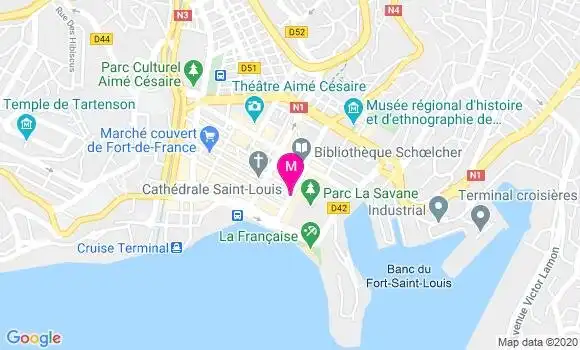 Localisation Dr Pierre Georges Glaudon