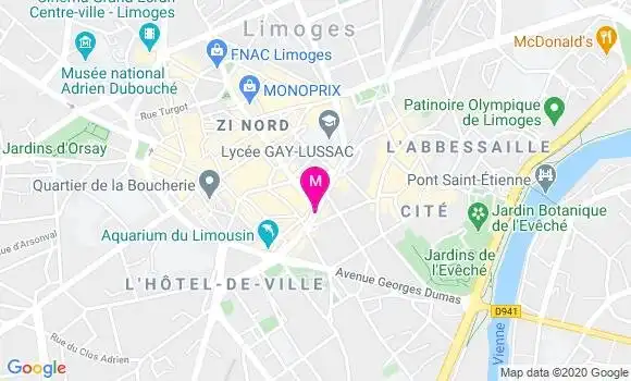 Localisation Dr Bernard Niocel