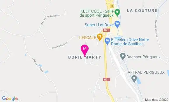 Localisation Dr Arnauld Simon