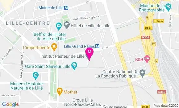 Localisation Dr Thierry Mathieu