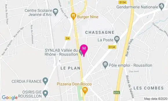 Localisation Dr Bruno Burdel