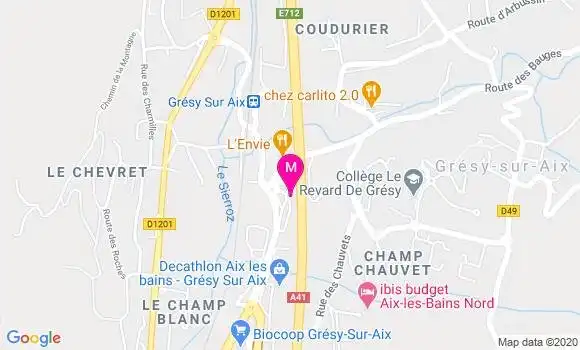 Localisation Dr Patrick Vaunois