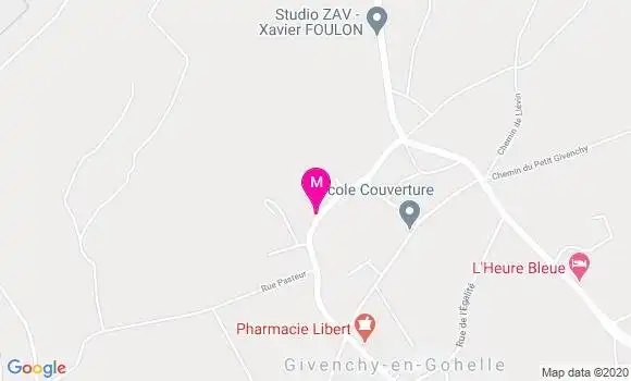 Localisation Dr Jacques Thernisien
