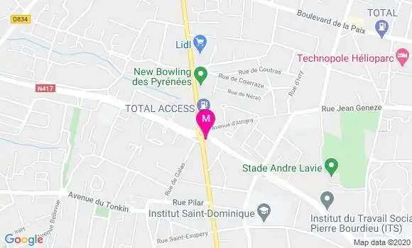 Localisation Dr Alban Aubry