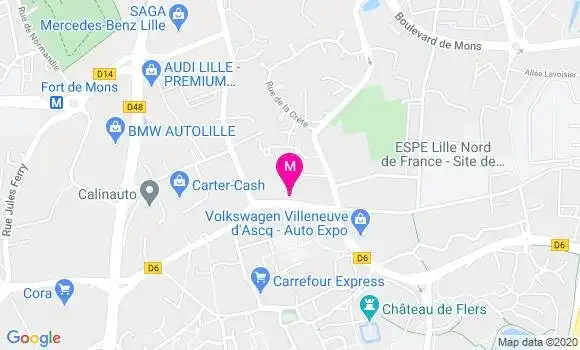 Localisation Dr Pierre Olivier Mano