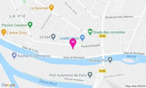 Localisation Dr Martine Bismuth