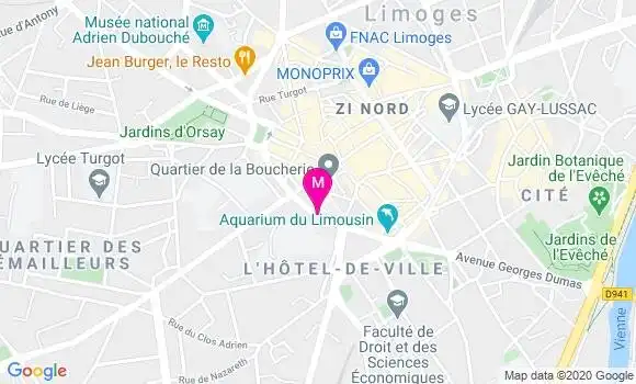 Localisation Dr Marie Juliette Doussaud Lesage