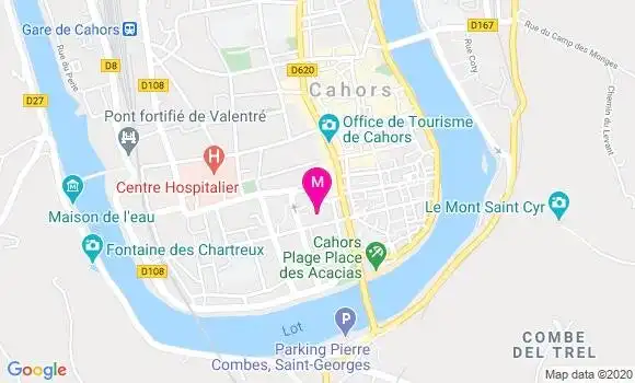 Localisation Dr Anne Marie Laplaud