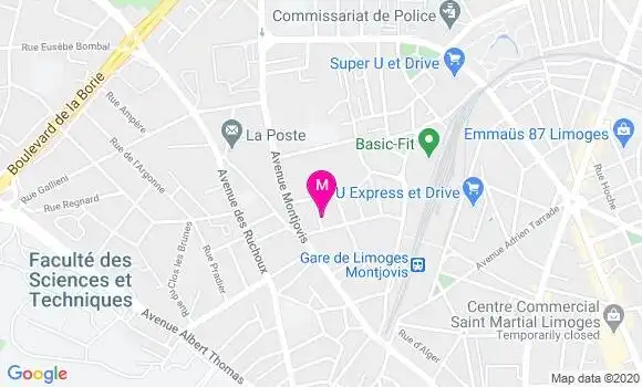 Localisation Dr Isabelle Magne