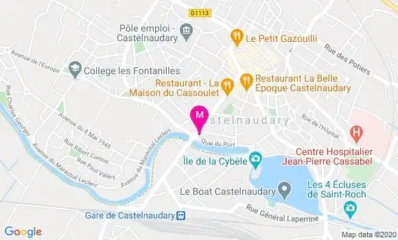 Localisation Dr Lydia Peze