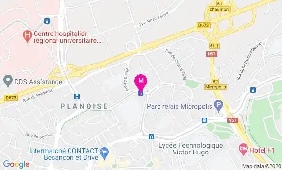 Localisation Dr Mostafa Douche