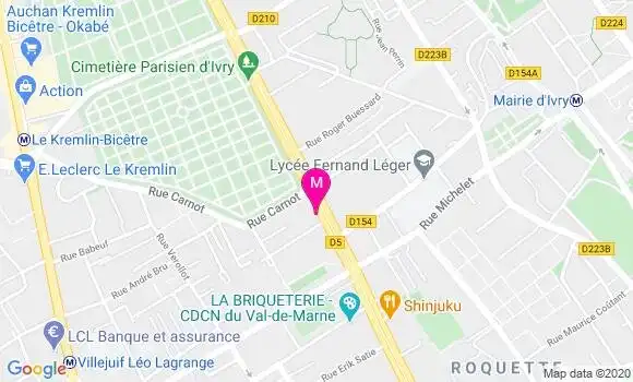Localisation Dr Laurence Strompf