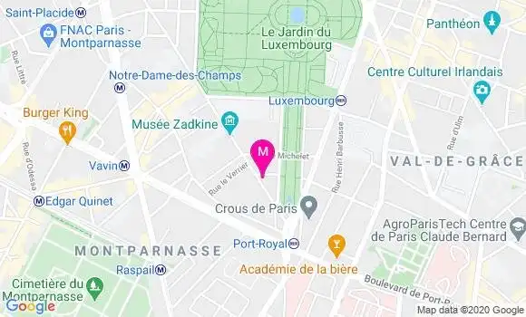 Localisation Dr Virginie Lange