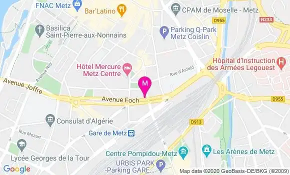 Localisation Dr Eric Simatti