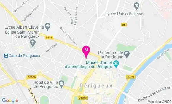 Localisation Dr Emilie Cappelle Allafort