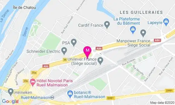 Localisation Dr Isabelle Boucot