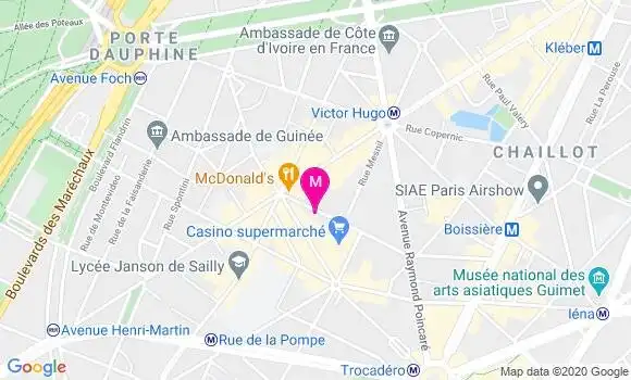 Localisation Dr Magali Guezet Souibri