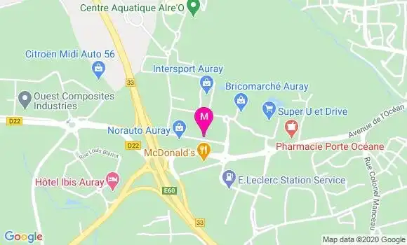 Localisation Dr Karine Michez Sauleau