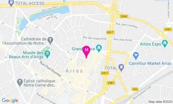 Localisation Dr Anne Laure Bosca