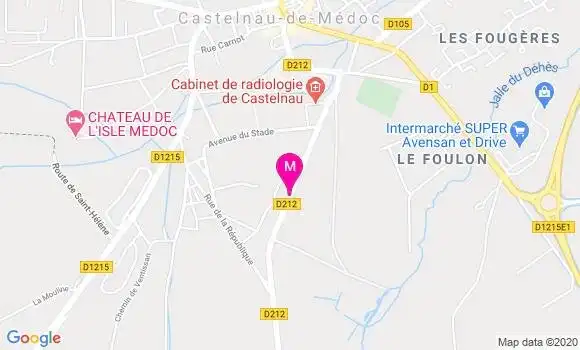 Localisation Dr Franck Bertel
