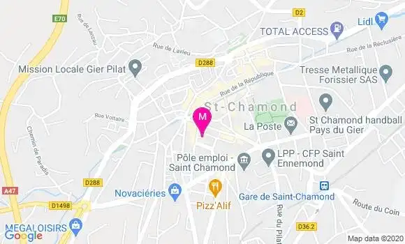Localisation Dr Guillemette Murat