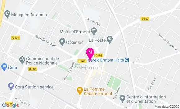 Localisation Dr Nathalie Mosseri Benoist